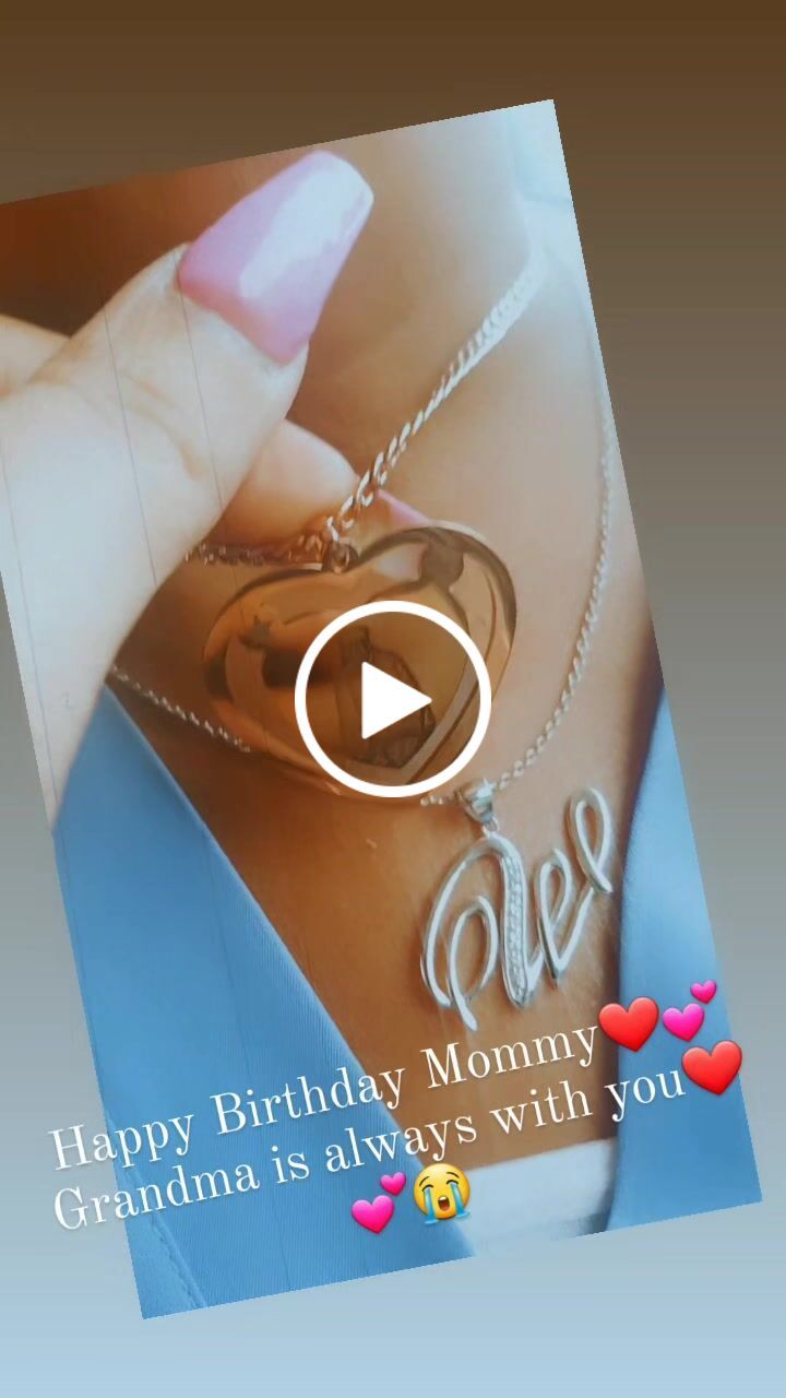 Customer video review of Photo Engraved Heart Necklace