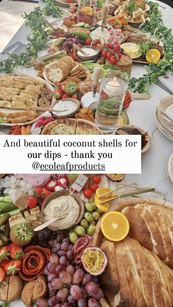 Customer photo review of 100% Natural Oval Coconut Shell Bowl