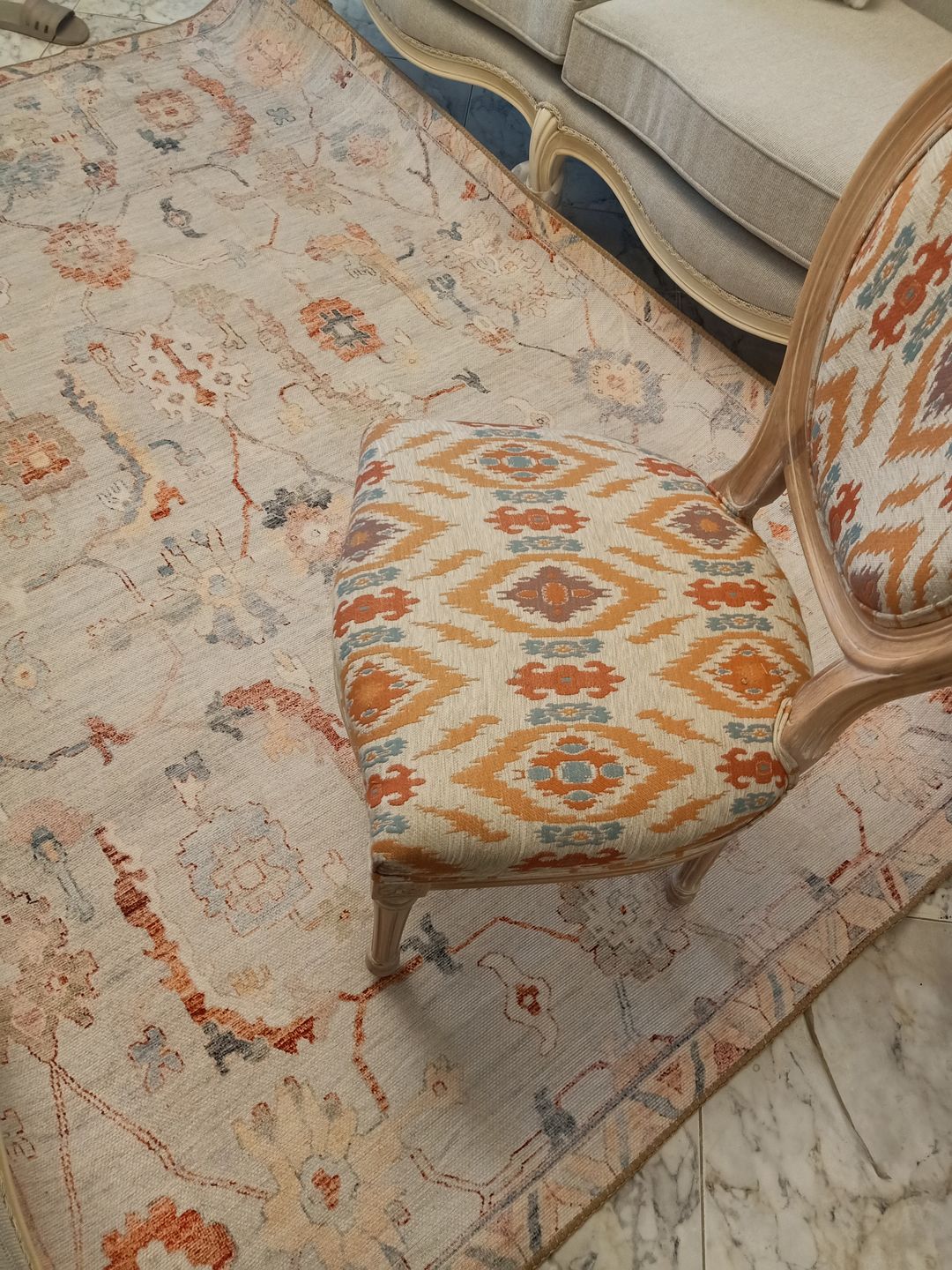 Customer photo review of Arak Outdoor Rug