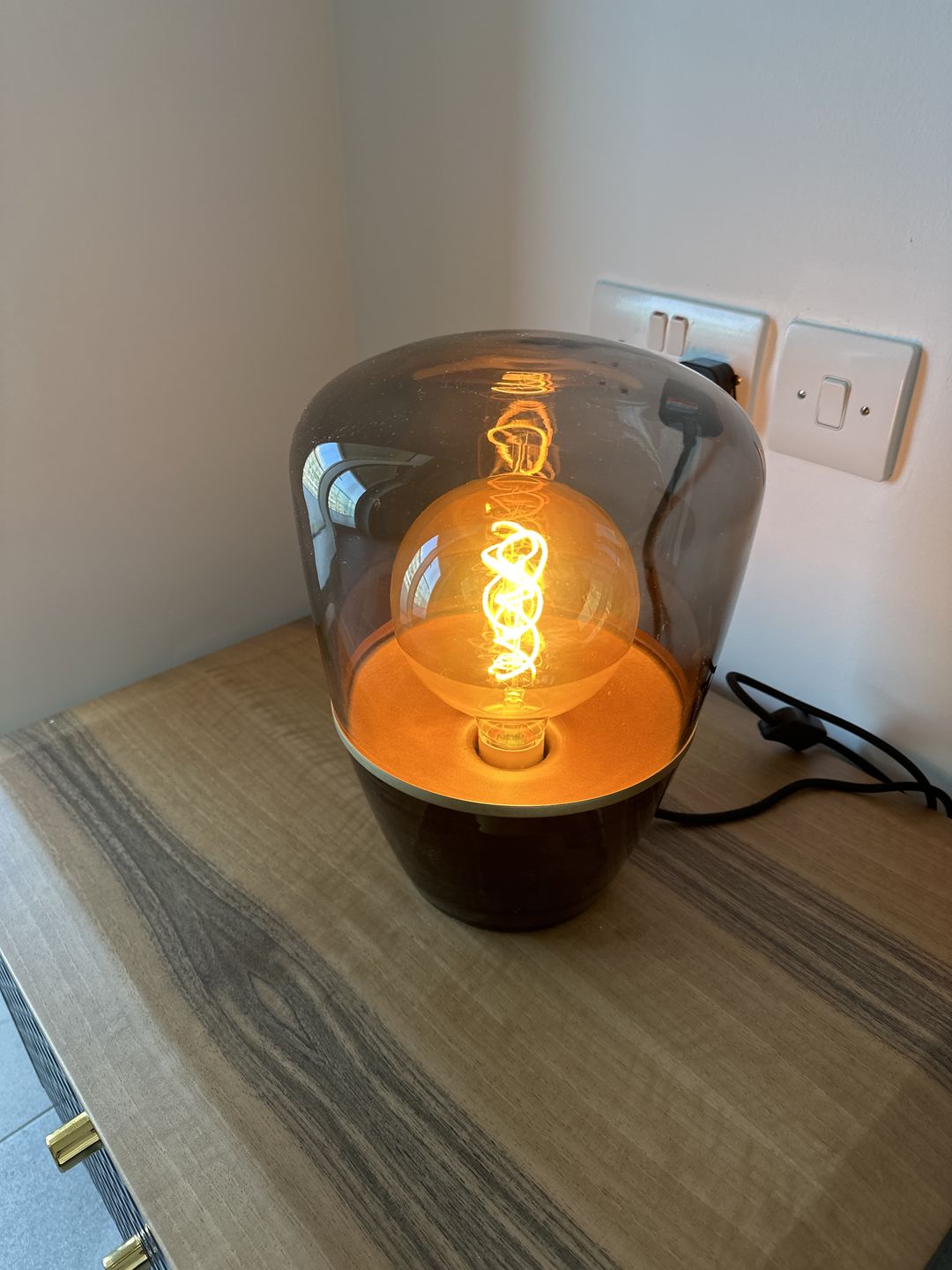 Customer photo review of Led E27 Vintage Bulb G125 Spiral Soft