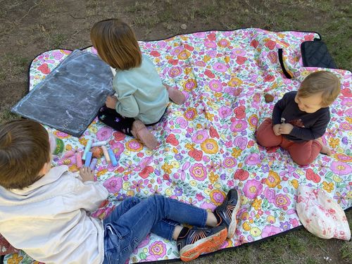 Customer photo review of Paloma picnic mat