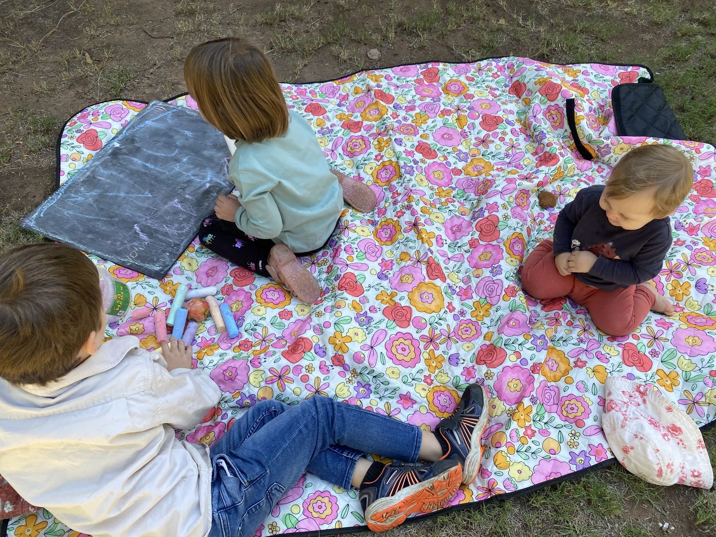 Customer photo review of Paloma picnic mat