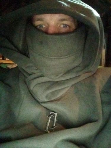 Customer photo review of HJK Exclusive Double Panel Hooded Jacket