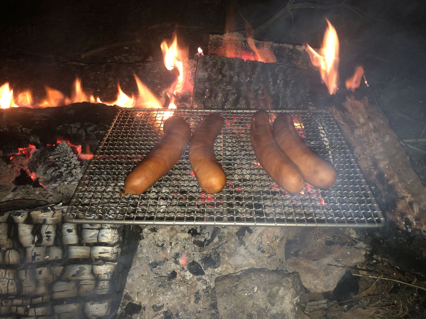 Customer photo review of Ultralight Titanium Grill