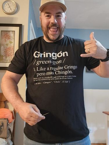 Customer photo review of El Gringon OG Old School T-Shirt