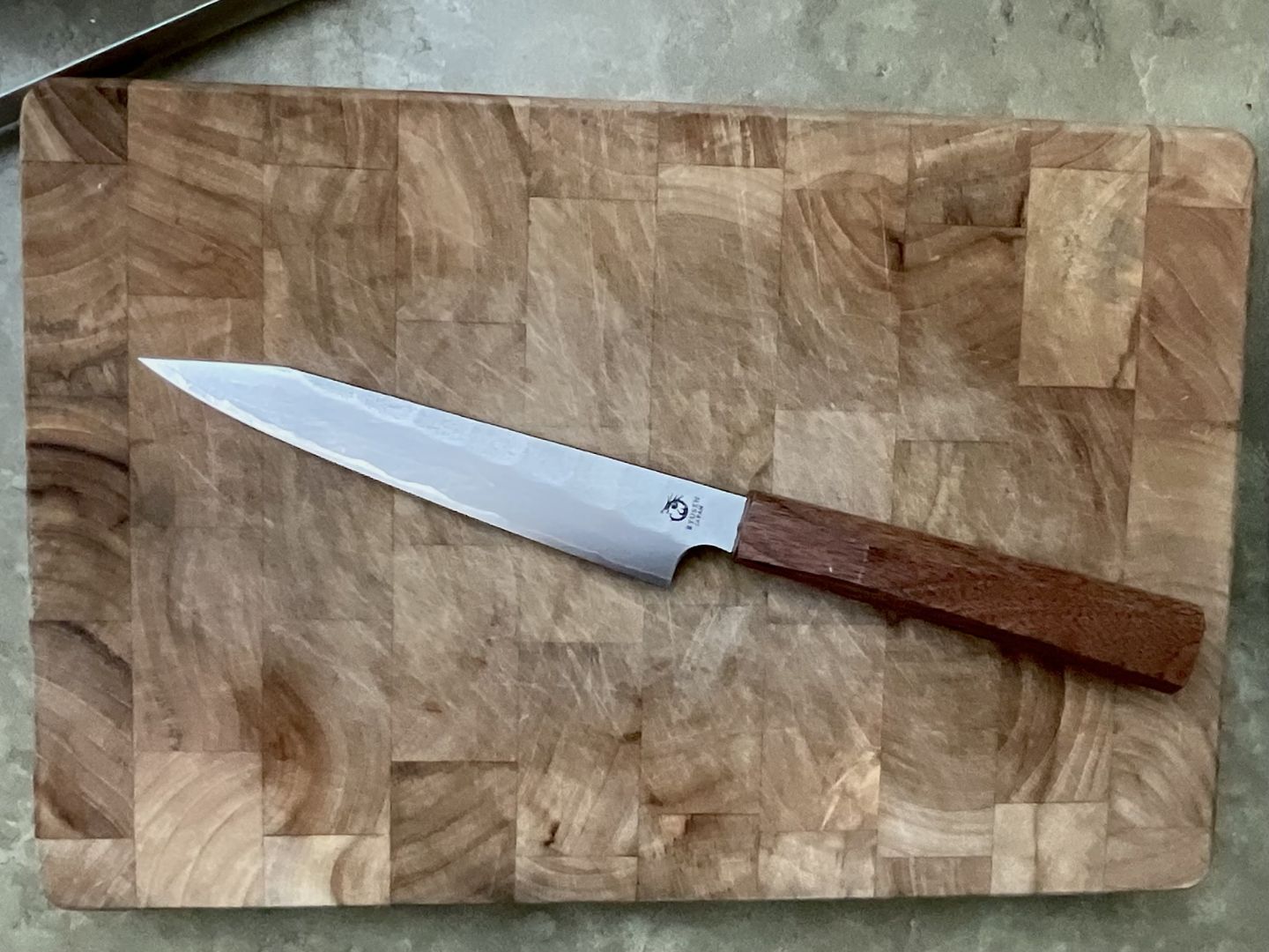 Customer photo review of Ryusen Hamono Blazen Petty 135 mm