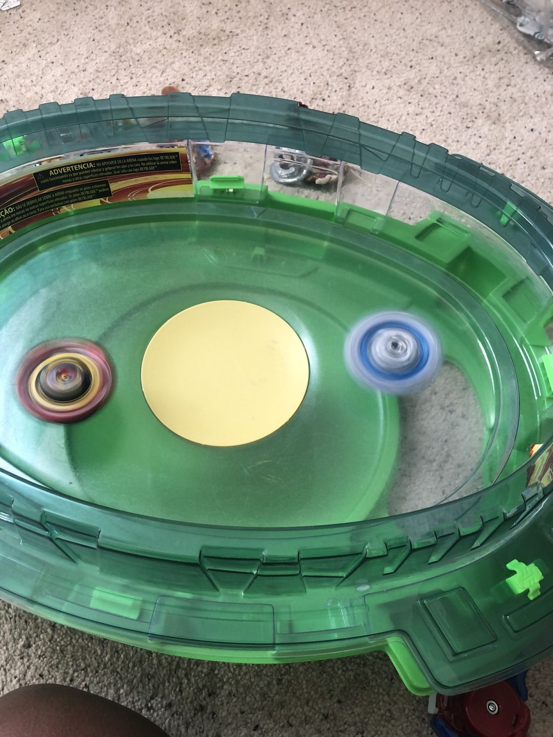 Customer photo review of TOMY Guilty Longinus Kr.MDs-2 / Luinor Burst DB Beyblade B-189