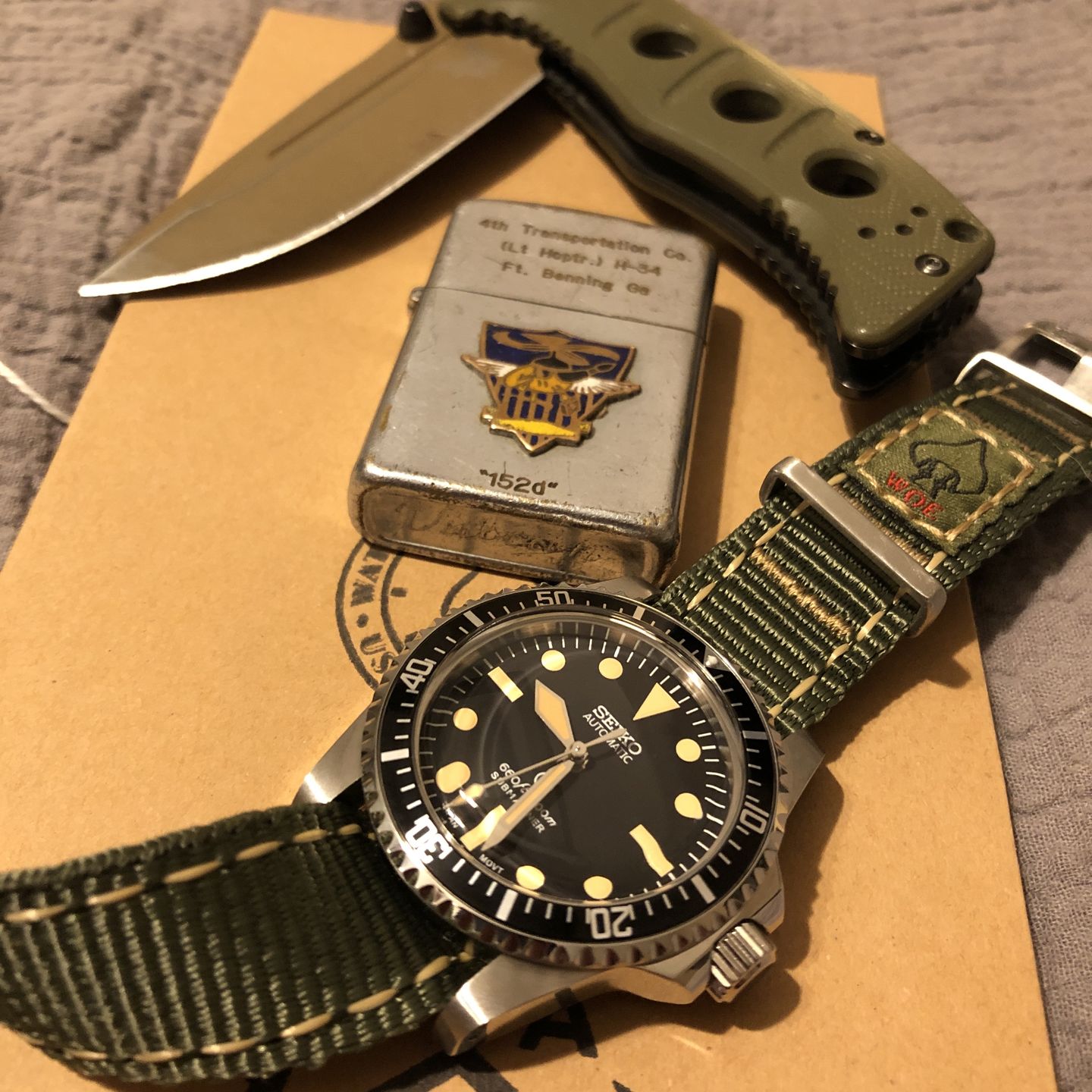 Customer photo review of W.O.E. Single Pass Zulu Alpha Strap