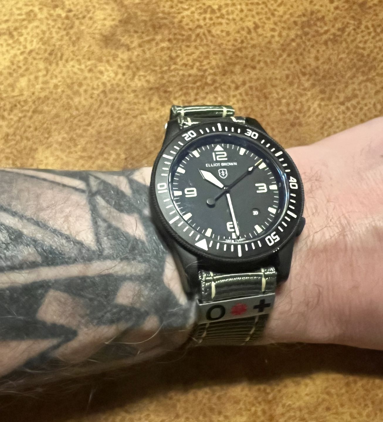 Customer photo review of W.O.E. Single Pass Zulu Alpha Strap