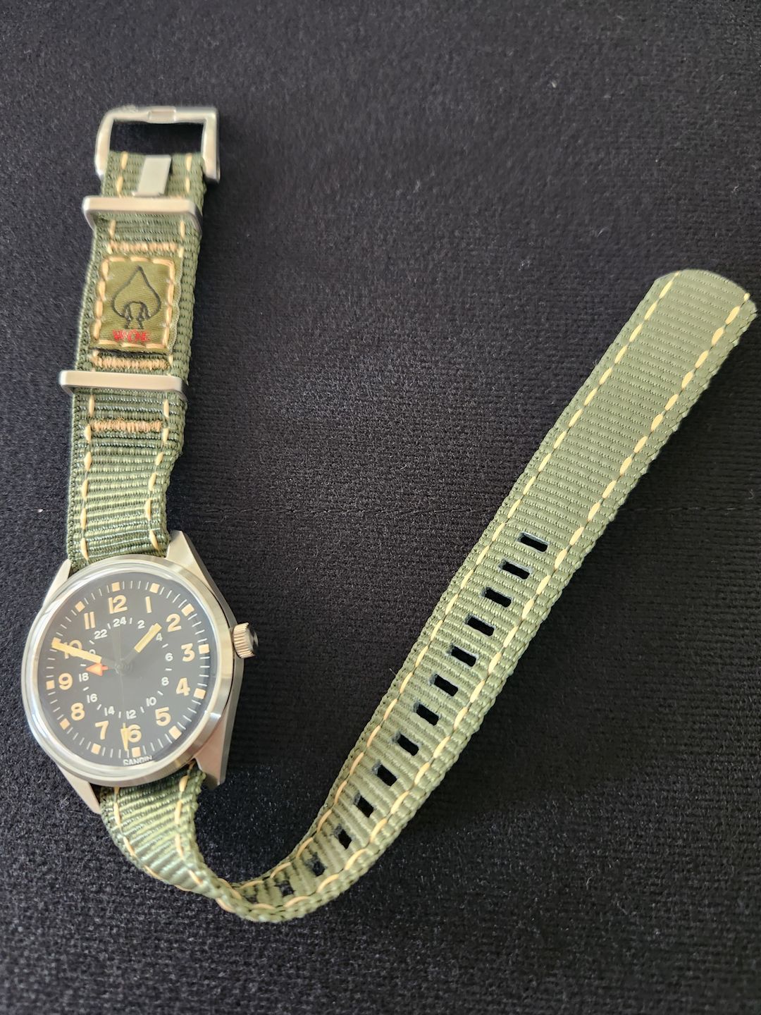 Customer photo review of W.O.E. Single Pass Zulu Alpha Strap
