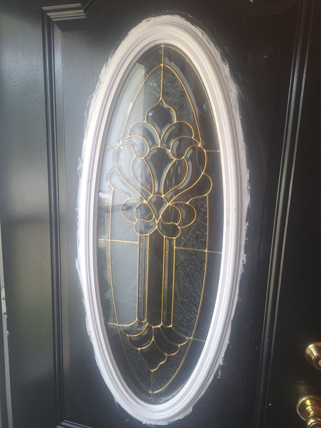 Customer photo review of Small Oval 16" x 39" Frame Kit