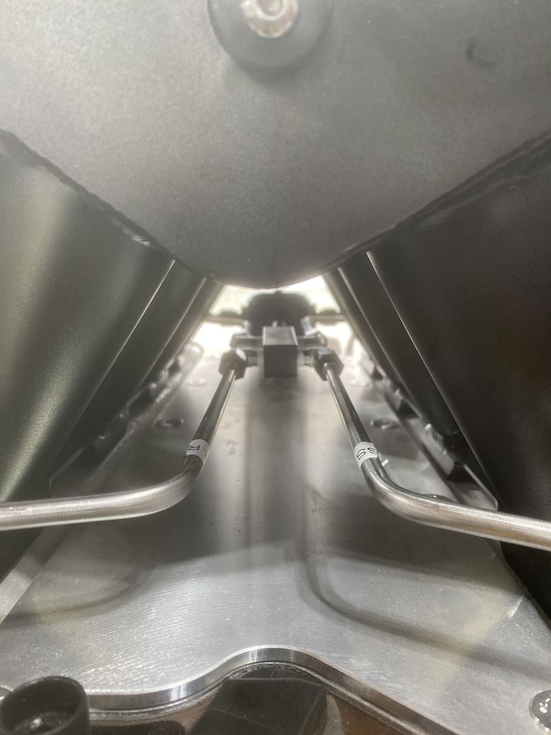 Customer photo review of Motion Raceworks LS Stainless Coolant Crossover Steel Steam Vent Kit 10-10005