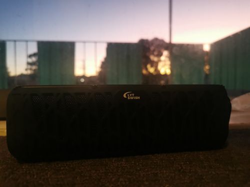 Customer photo review of Solar Bluetooth Speaker & Power-bank
