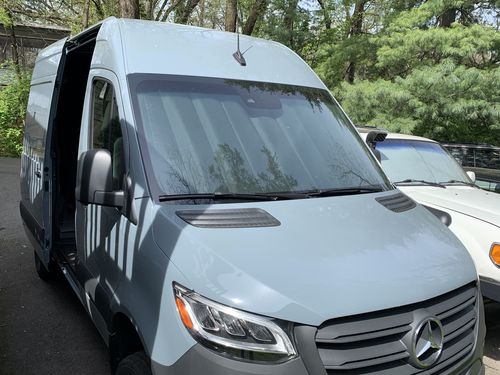 Customer photo review of Sprinter - Windshield Shade