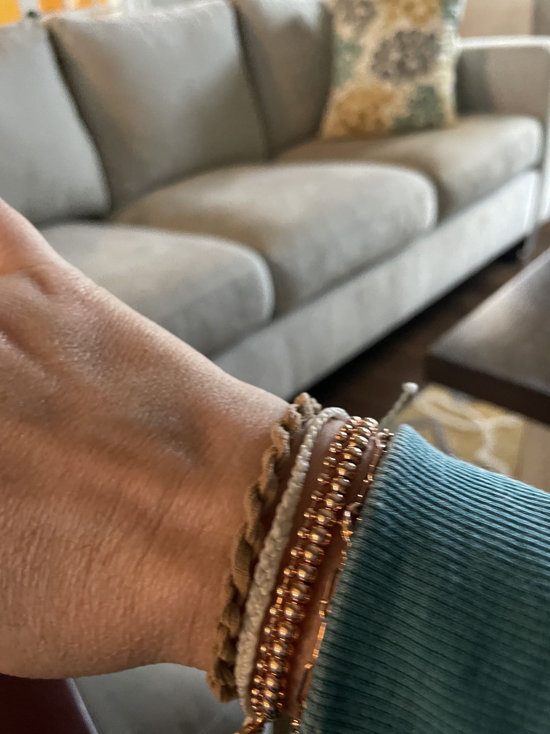 Customer photo review of Boho Hair Ties