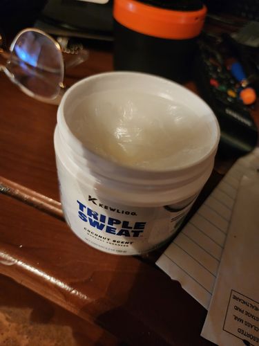 Customer photo review of Triple Sweat Workout Enhancing Cream