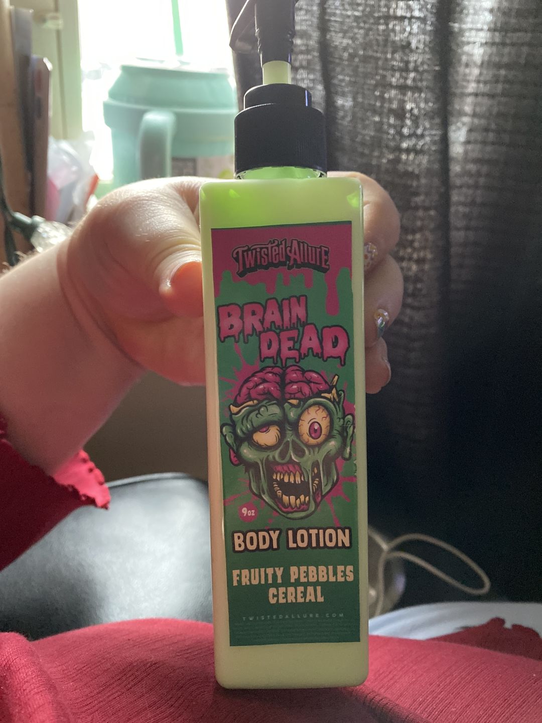 Customer photo review of Brain Dead Body Lotion (Fruity Pebbles Cereal)