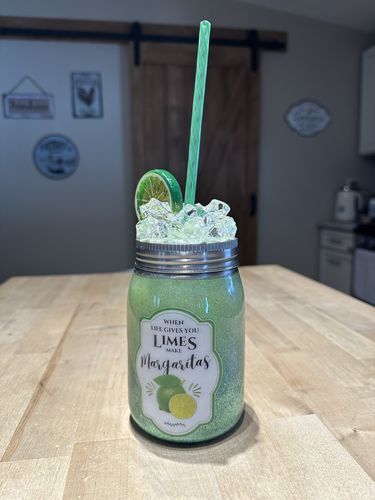 Customer photo review of 12oz Mason Jar