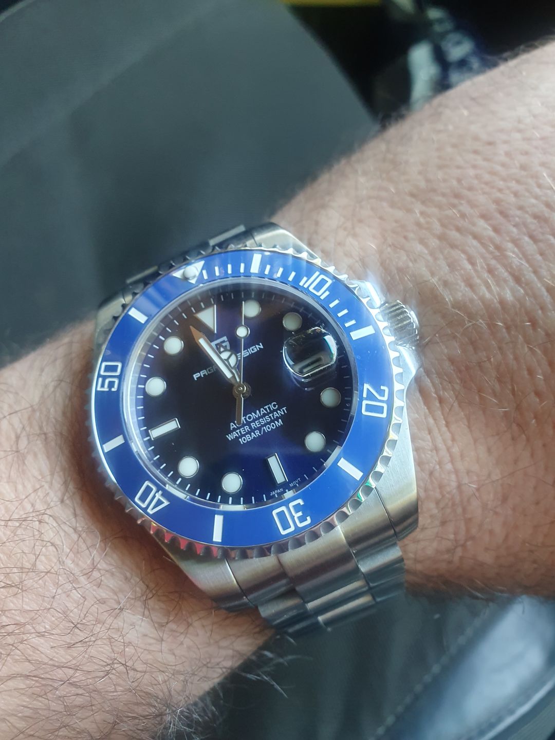 Customer photo review of Pagani Design PD-1639 "43MM Submariner Date"