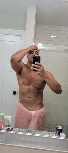 Customer photo review of Win-Test™ - Lean Muscle, Striated & Vascular, Dry Gainer Blend