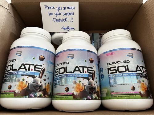 Customer photo review of Protein Isolate - small