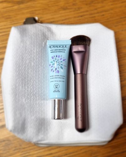 Customer photo review of Rosalique 3 in 1 Anti-Redness Miracle Formula SPF50