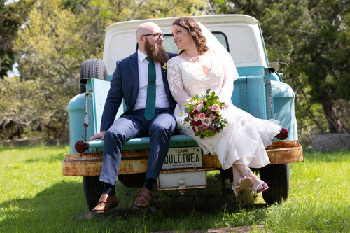 Customer photo review of Texas White Metal License Plate