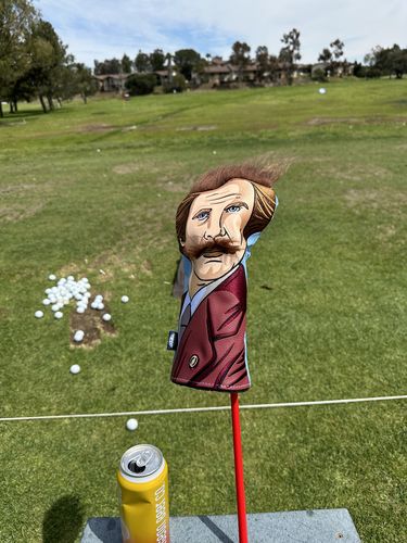 Customer photo review of ANCHORMAN HEADCOVER