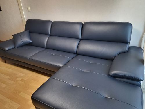 Customer photo review of ENZO - Sofa góc da tựa gật gù