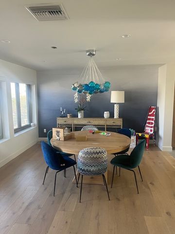 Customer photo review of Unique Multi-Color Globe Cluster Chandelier
