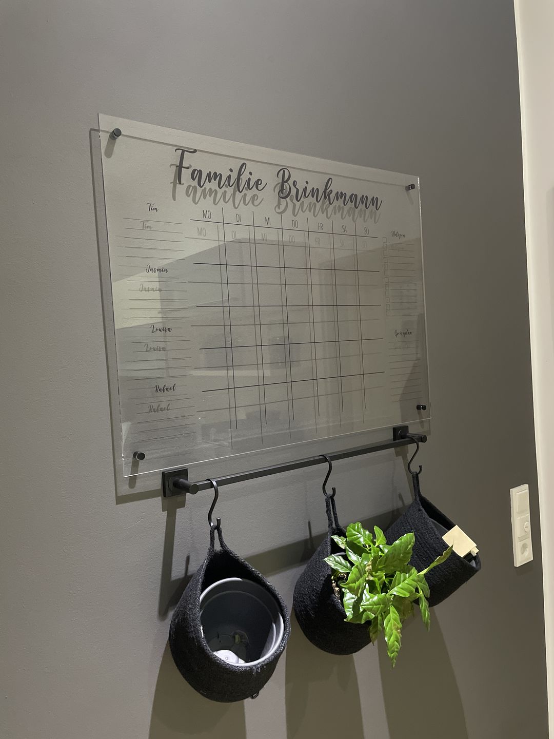 Customer photo review of 4-Namen Familienplaner