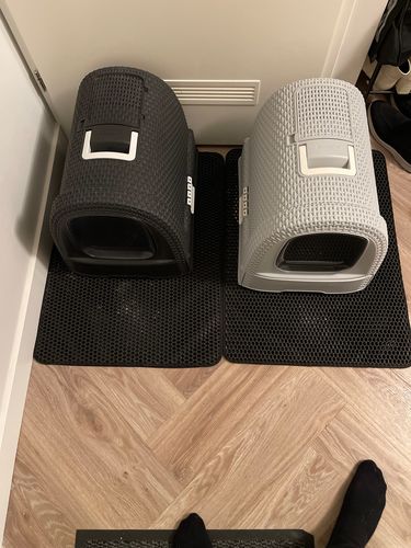 Customer photo review of Cat Litter Mat