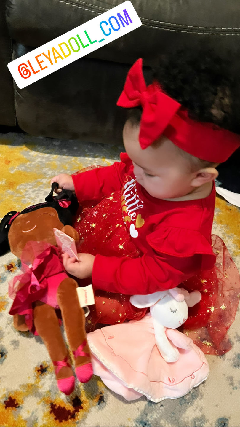 Customer photo review of Leyadoll - Baby Bunny Security Blanket