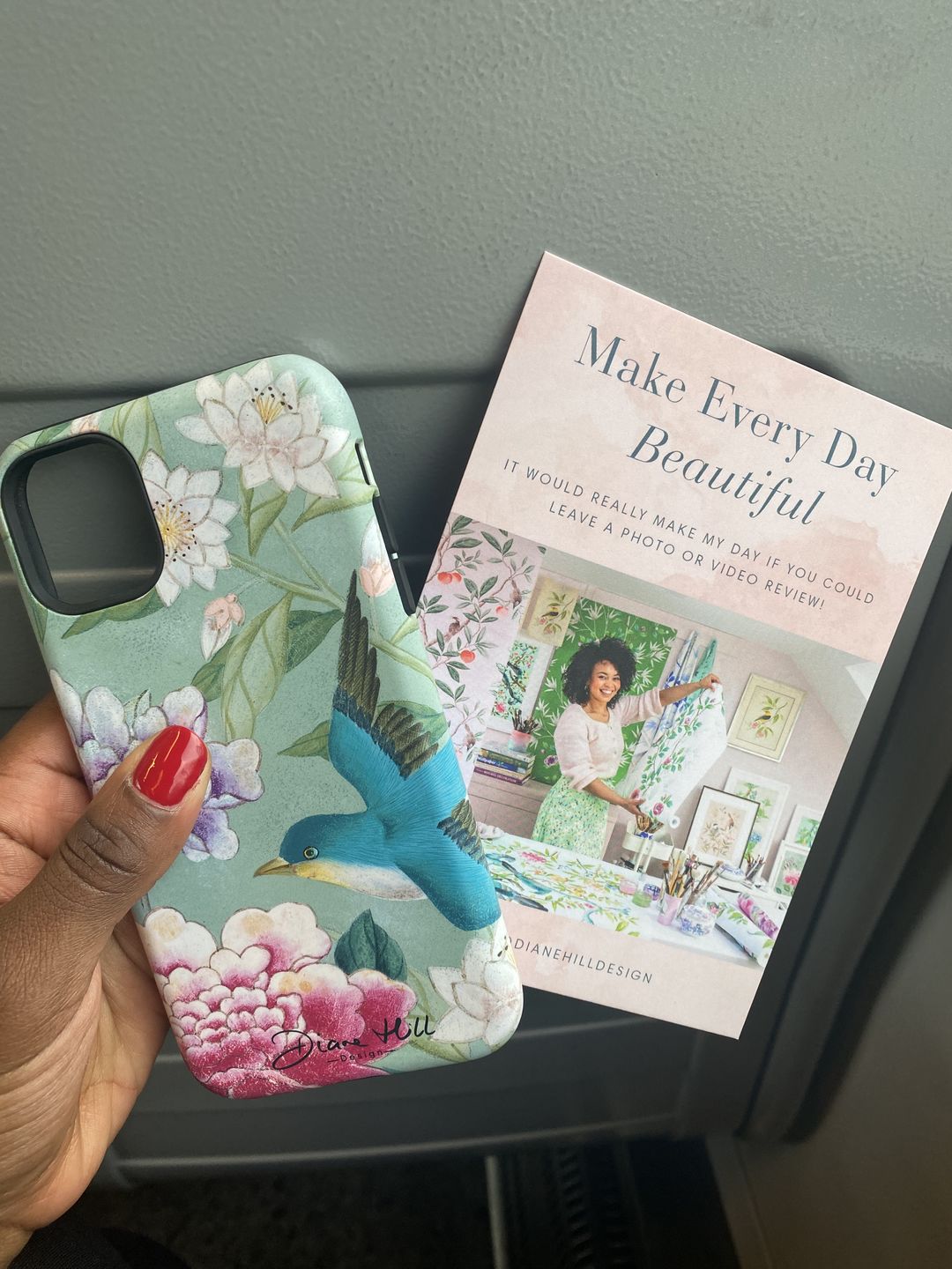Customer photo review of Shona Phone case