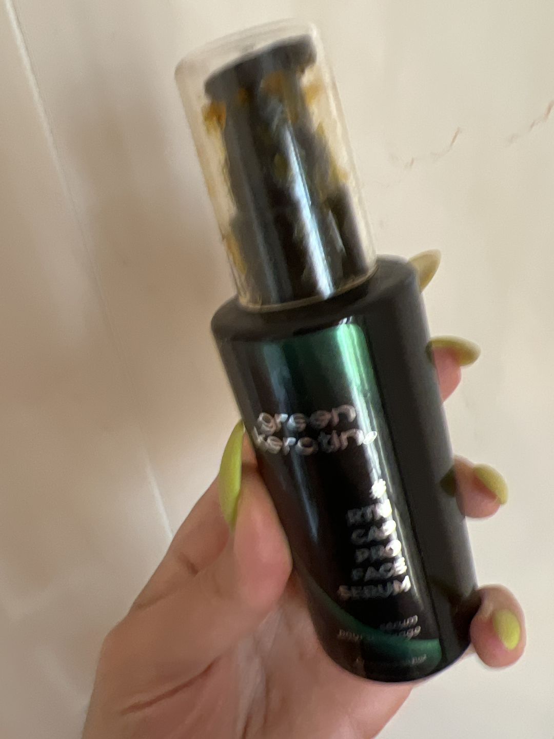 Customer photo review of #RTN CAP 0.1% - Crème intense pour le contour des yeux
