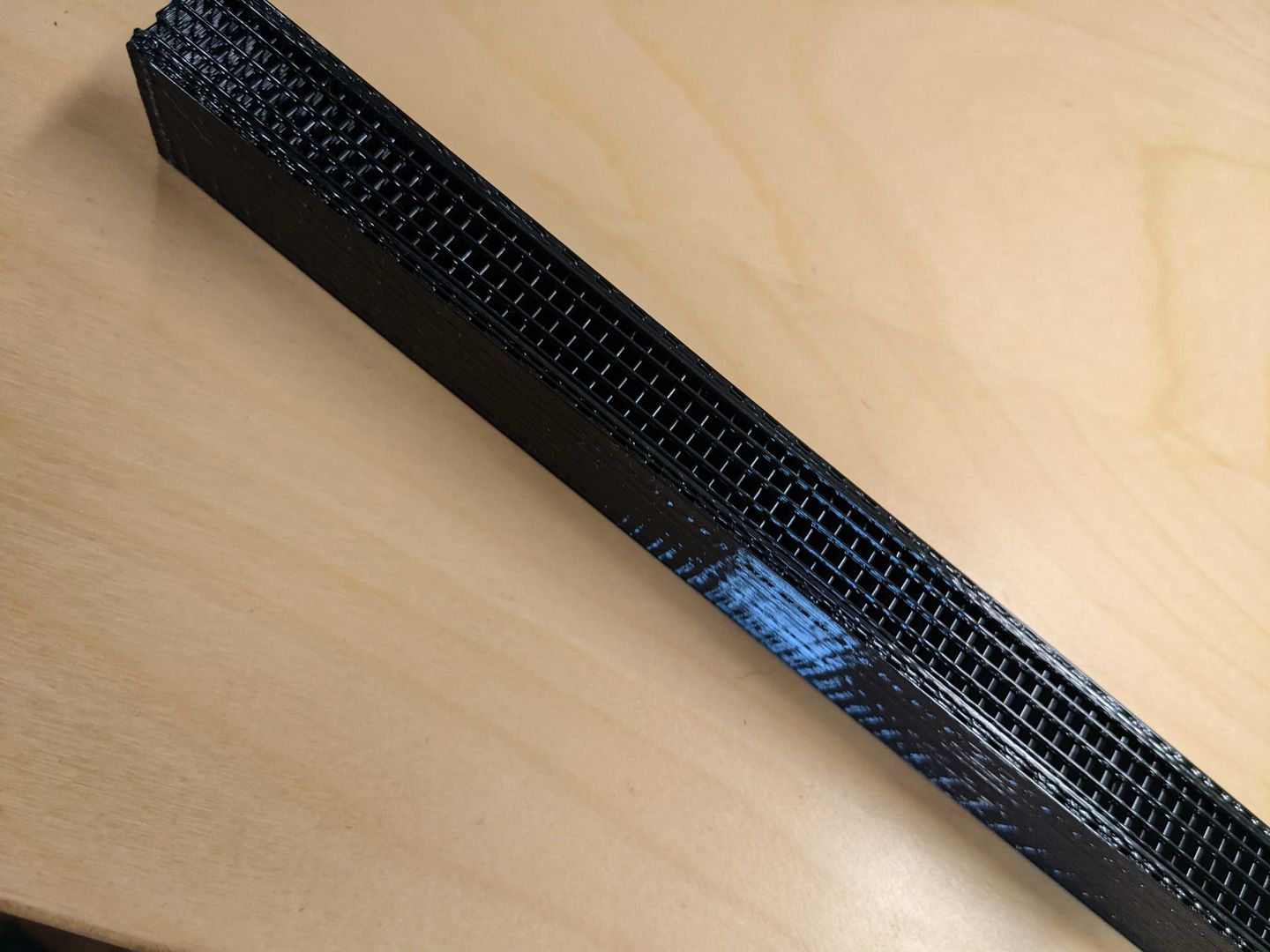Customer photo review of Black PETG Filament 1.75mm 5kg