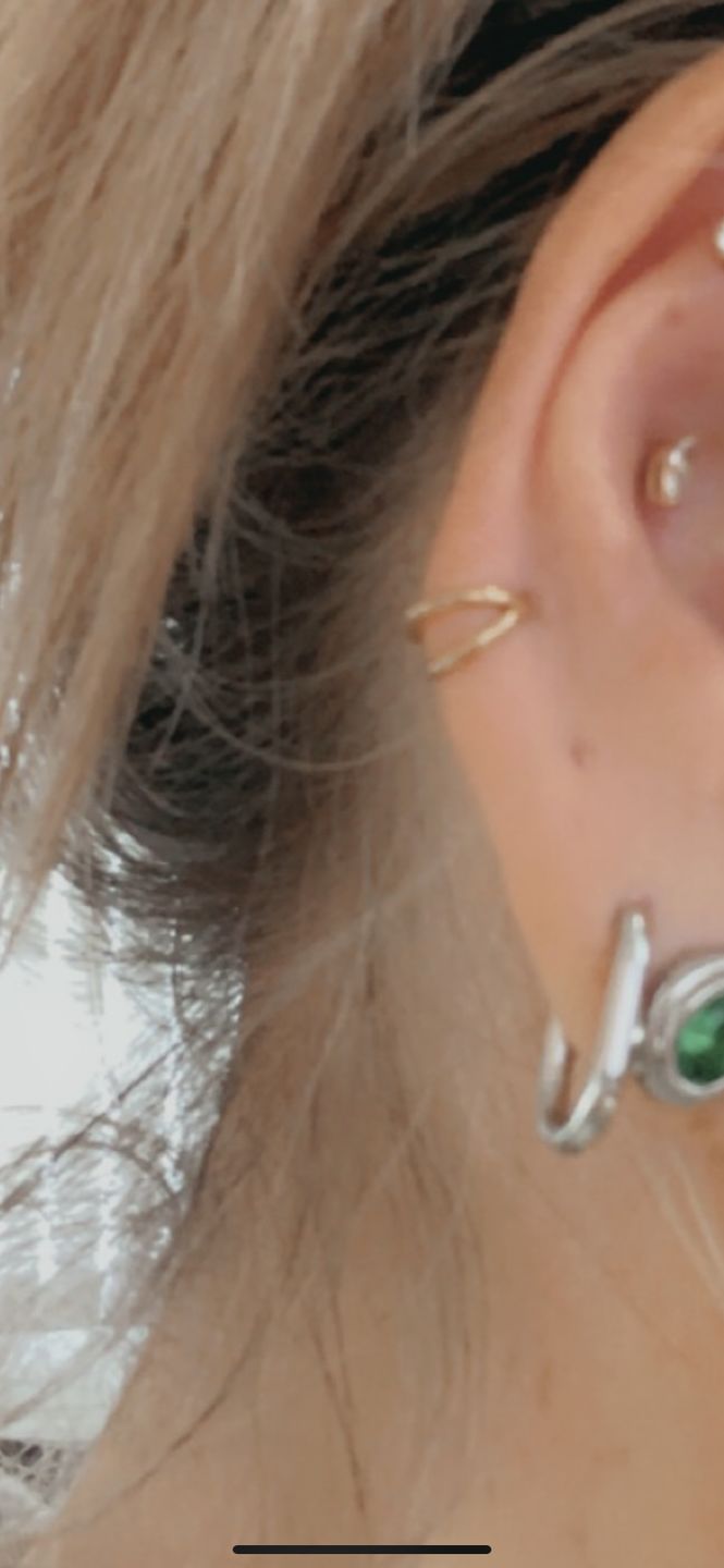 Customer photo review of Double Elegant | Nasen- & Ohrpiercing