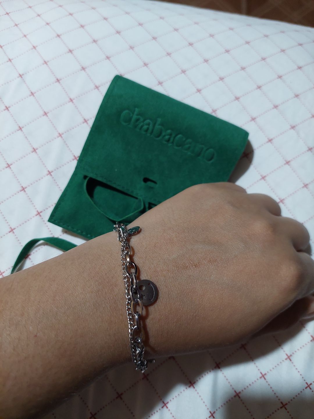 Customer photo review of Pulsera Smiley
