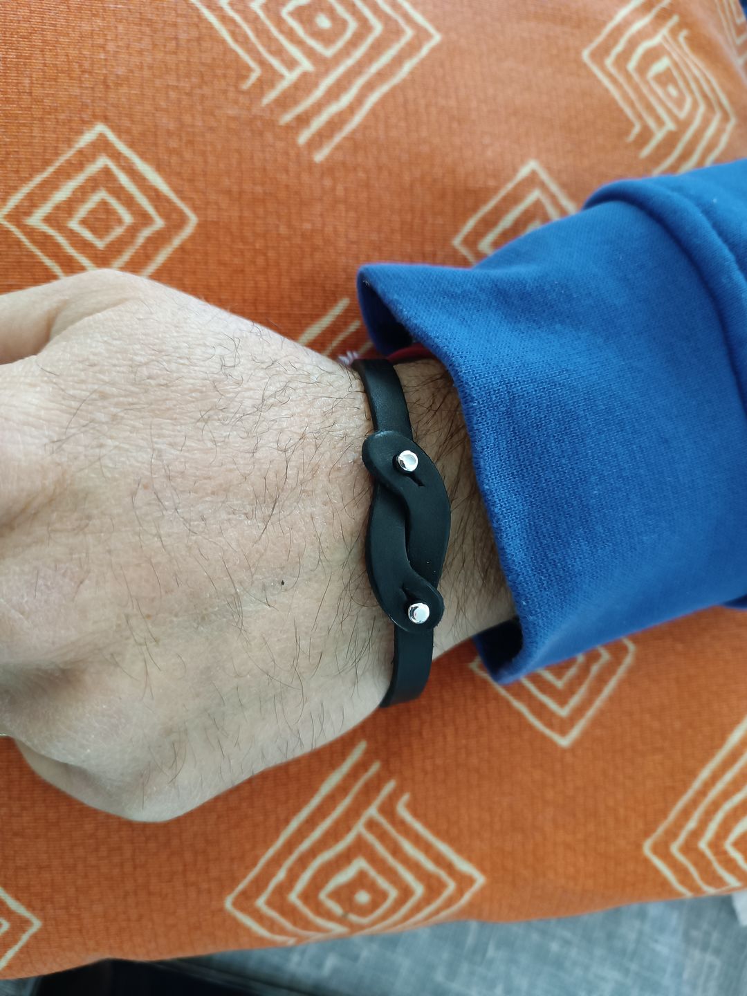 Customer photo review of Bracciale pelle Noi Tulsi