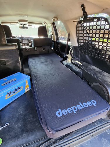 Customer photo review of Deepsleep Solo Mat for Toyota 4Runner