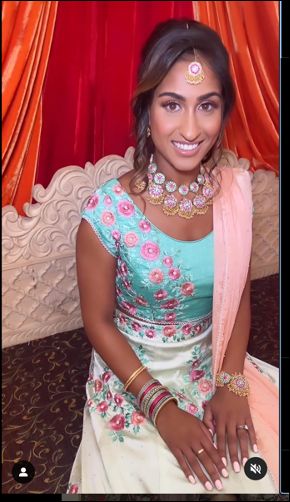 Customer photo review of Mandala Double Layer Necklace