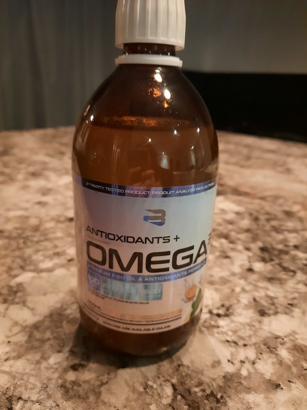 Customer photo review of Believe - Omega 3 + Antioxydants 500ml