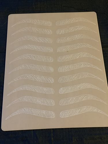 Customer photo review of Microblading Online Training Course