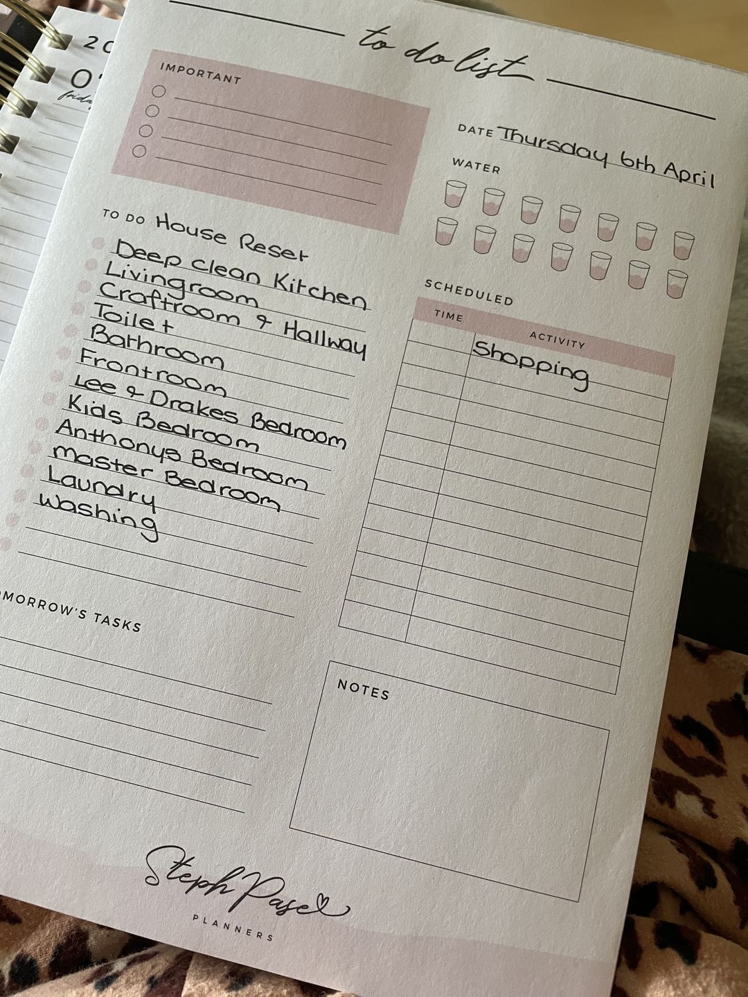 Customer photo review of To-Do List Notepad