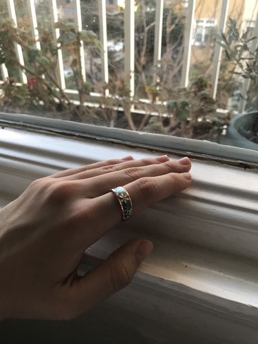 Customer photo review of Evron Tasarım Yüzük