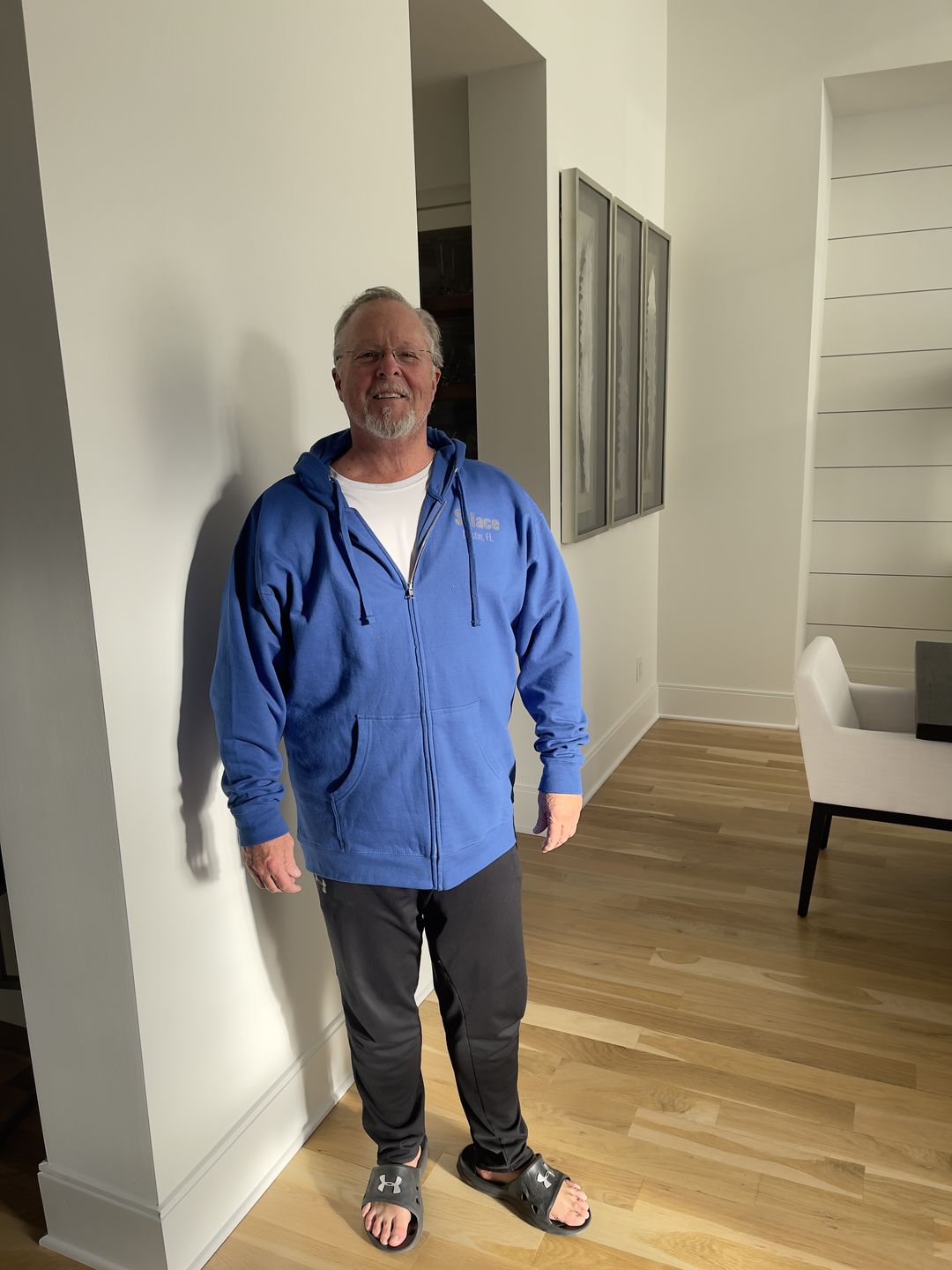 Customer photo review of Custom Zip-Up Hoodies