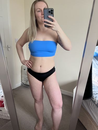 Customer photo review of 'Fearless' Bandeau Bikini Top