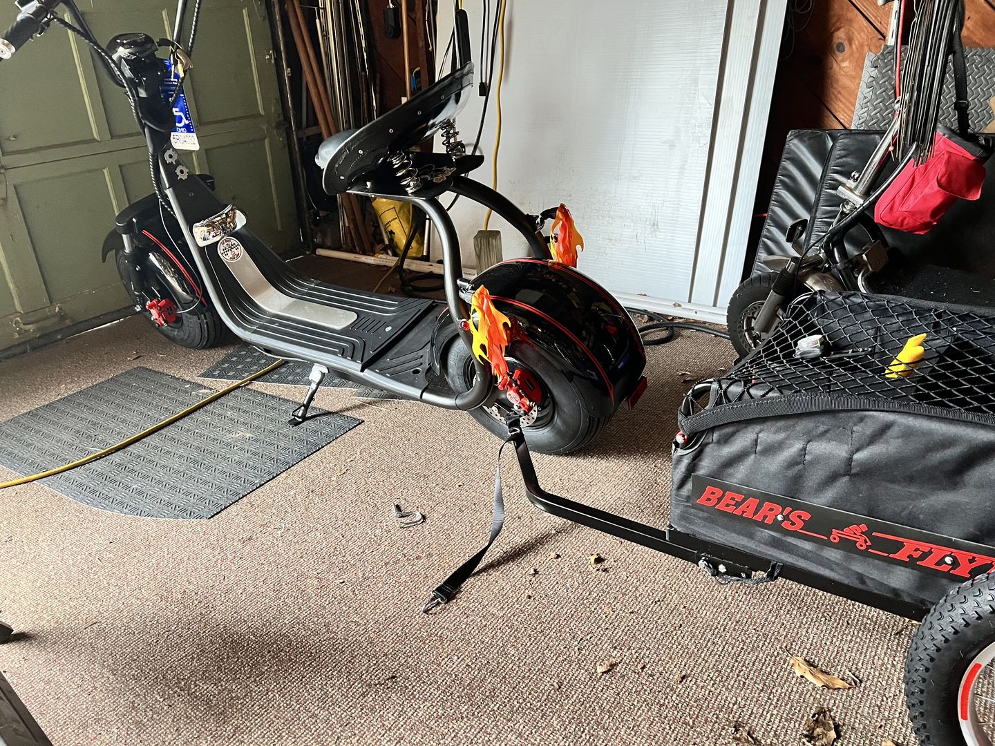 Customer photo review of SoverSky Citycoco Fat Tire 2000w Scooter SL01