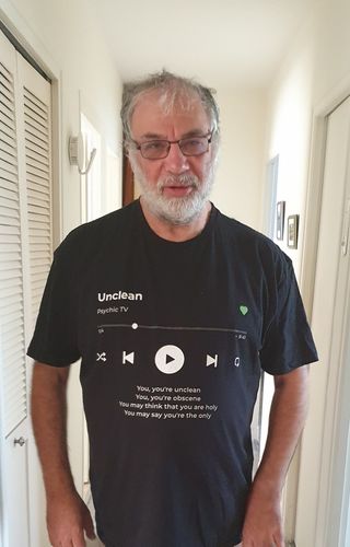 Customer photo review of Your Favorite Song T-Shirt Music Player