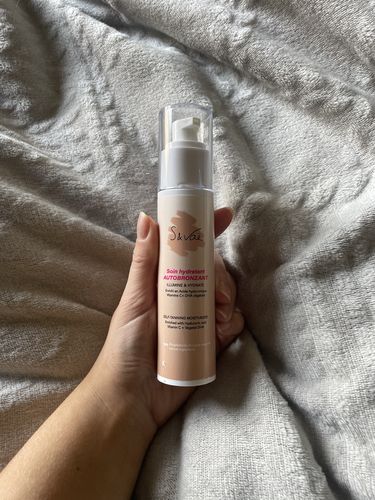 Customer photo review of Soin hydratant autobronzant visage